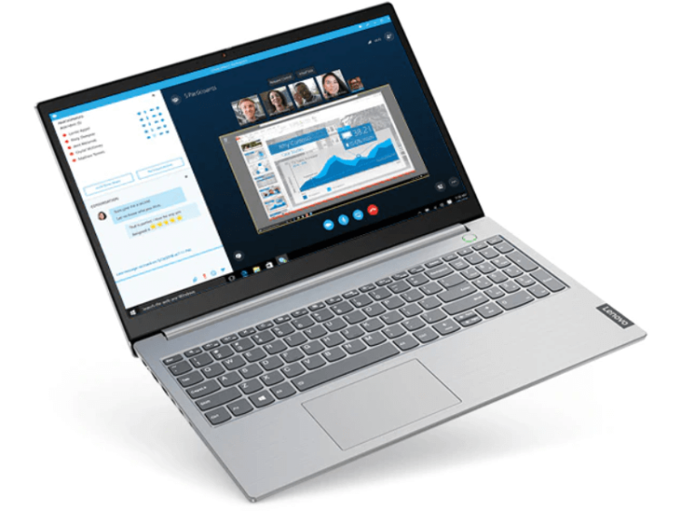 Ноутбук Lenovo ThinkBook 15 Core i5-1035G1, DDR4 16GB, SSD 256GB + HDD 1TB, VGA AMD R630 2GB, 15.6", Win10