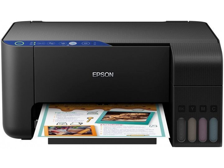 Epson L3151 (A4, струйное МФУ, 15стр/мин, 5760x1440dpi, 4краски, USB2.0, WiFi)  (сервис гарантия)
