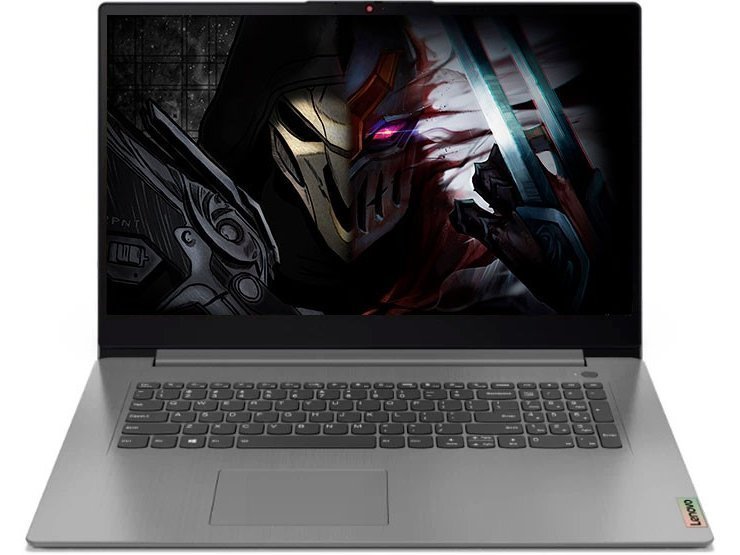 LENOVO IdeaPad 3 17ALC6: AMD R5-5500U | 12GB DDR4 | 1TB HDD + 128GB SSD | 17.3" FHD IPS | RU KB | ARCTIC GREY | 82KV005YRK