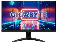 Gigabyte - 28" M28U-EK KVM Gaming Monitor, IPS, 144z, 1mc, UHD (3440 х 1440), HDMI, DisplayPort, Type C, USB, Black